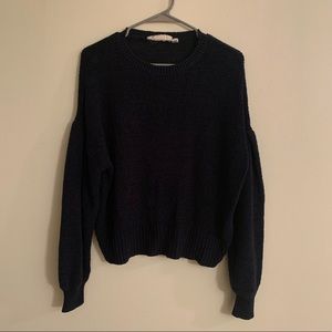 H&M Dark Blue Knit Sweater, Medium